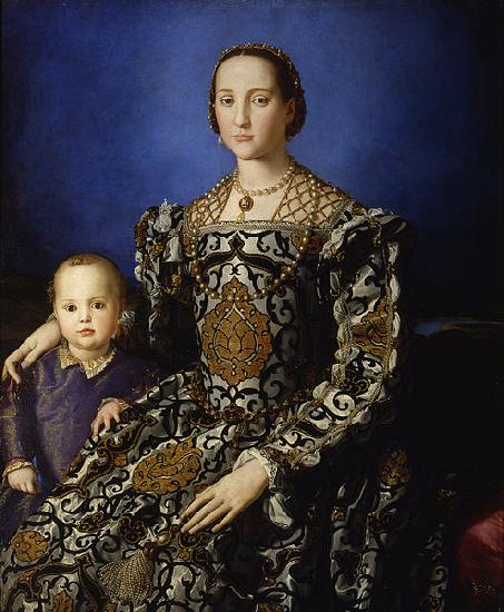 Agnolo Bronzino Eleonora di Toledo col figlio Giovanni